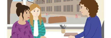 Beeldverhaal over trauma